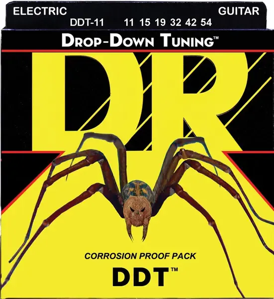 Струны для электрогитары DR Strings DDT-11 Drop-Down Tuning 11-54