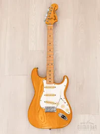 Электрогитара Fender Stratocaster 1972 Vintage Reissue ST72-55 SSS Natural Ash w/gigbag Japan 1986