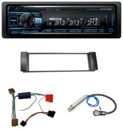 Автомагнитола Alpine USB, Bluetooth, DAB, MP3 для Audi A3 8L (2000–2003) и A6 C5 (2000–2004) (активная система)