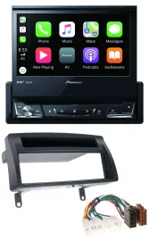 Pioneer DVD Bluetooth DAB USB MP3 Autoradio für Toyota Corolla E12 2003-2008 dun