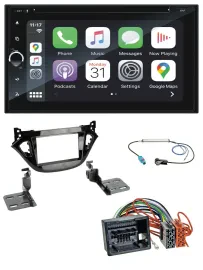 Blaupunkt 2DIN Bluetooth DAB USB DVD MP3 Autoradio für Opel Adam Corsa E 2017-20