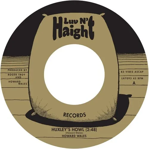 Виниловая пластинка Howard Wales – Huxley's Howl / My Blues 7" (Релиз 2020)