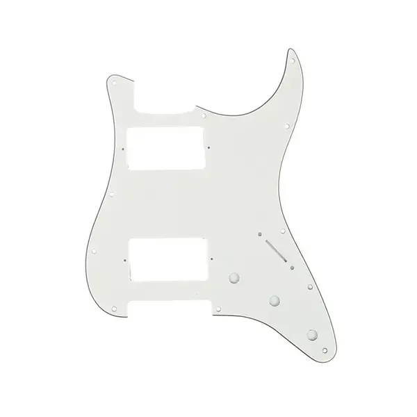 Пикгард Musiclily MX1379AW Fender Stratocaster HH, 3 слоя, белый