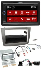 Blaupunkt Bluetooth DAB 2DIN USB DVD Lenkrad Autoradio für Alfa Romeo Mito 2008-