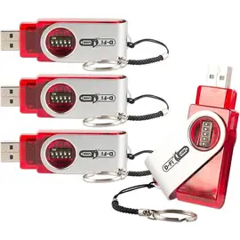 Адаптер-контроллер Chauvet DJ D-FI USB 4PK Wireless USB Stage Effect Light Controller (4 штуки)