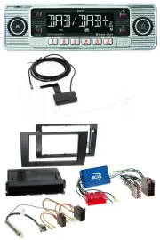 Dietz Bluetooth USB MP3 DAB Autoradio für Audi A4 B6 B7 01-08 Symphony Aktivsyst