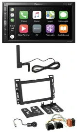 Pioneer USB 2DIN Bluetooth DAB MP3 Autoradio für Chevrolet Opel GT 07-09