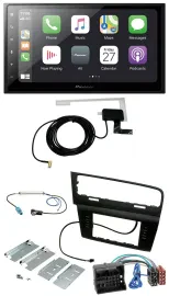 Pioneer USB MP3 2DIN Bluetooth DAB Autoradio für VW Golf VII (ab 11/2012)