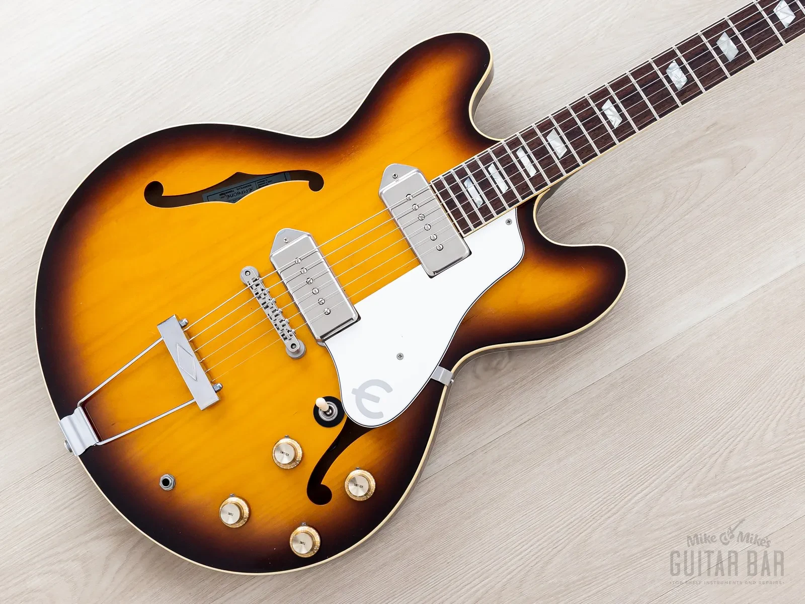 Б/У Электрогитара полуакустическая Epiphone Casino 1964 Limited Edition 1997, Japan Pre-Elitist, с кейсом и хангтагом