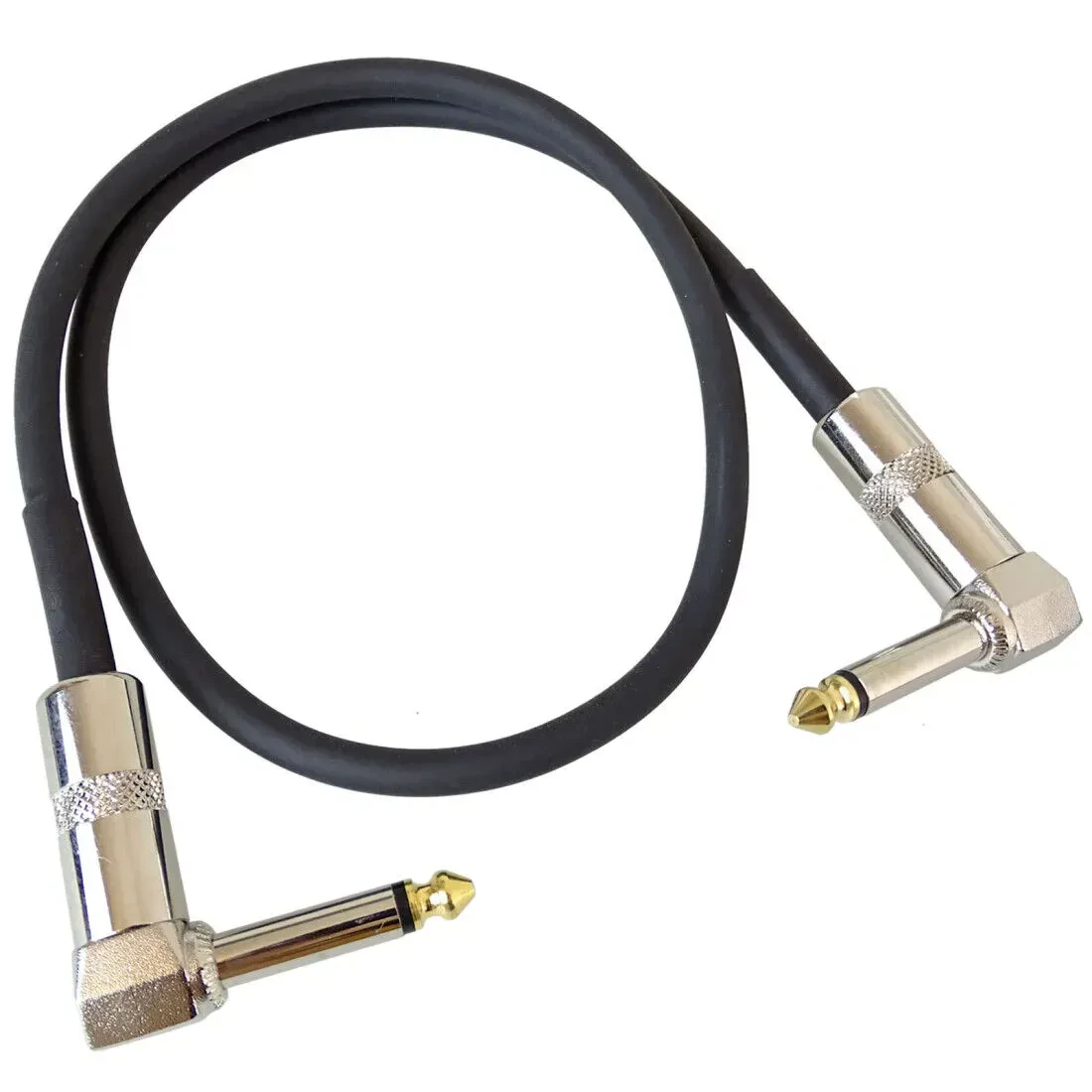 Патч-кабель инструментальный keepdrum GC028 Black 0.6 м