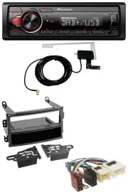 Pioneer 1DIN MP3 DAB USB AUX Autoradio für Nissan 350Z Roadster 2003-2005