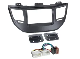 Radioeinbauset Doppel DIN Autoradio für Hyundai Tucson ab 15 schwarz