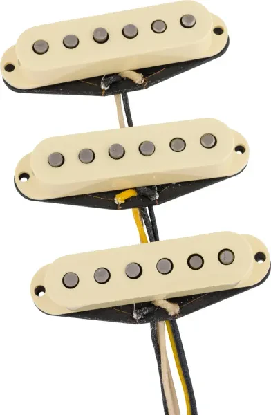 Комплект звукоснимателей для электрогитары Fender 099-2162-000 Custom Shop Dual Mag II Stratocaster Aged White
