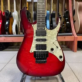 Электрогитара Ibanez RG350QM HSH Red Birst Gigbag Indonesia 2009