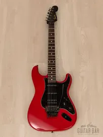 Электрогитара Fender Stratocaster ST62-FR SSH Superstrat Torino Red Japan 2010