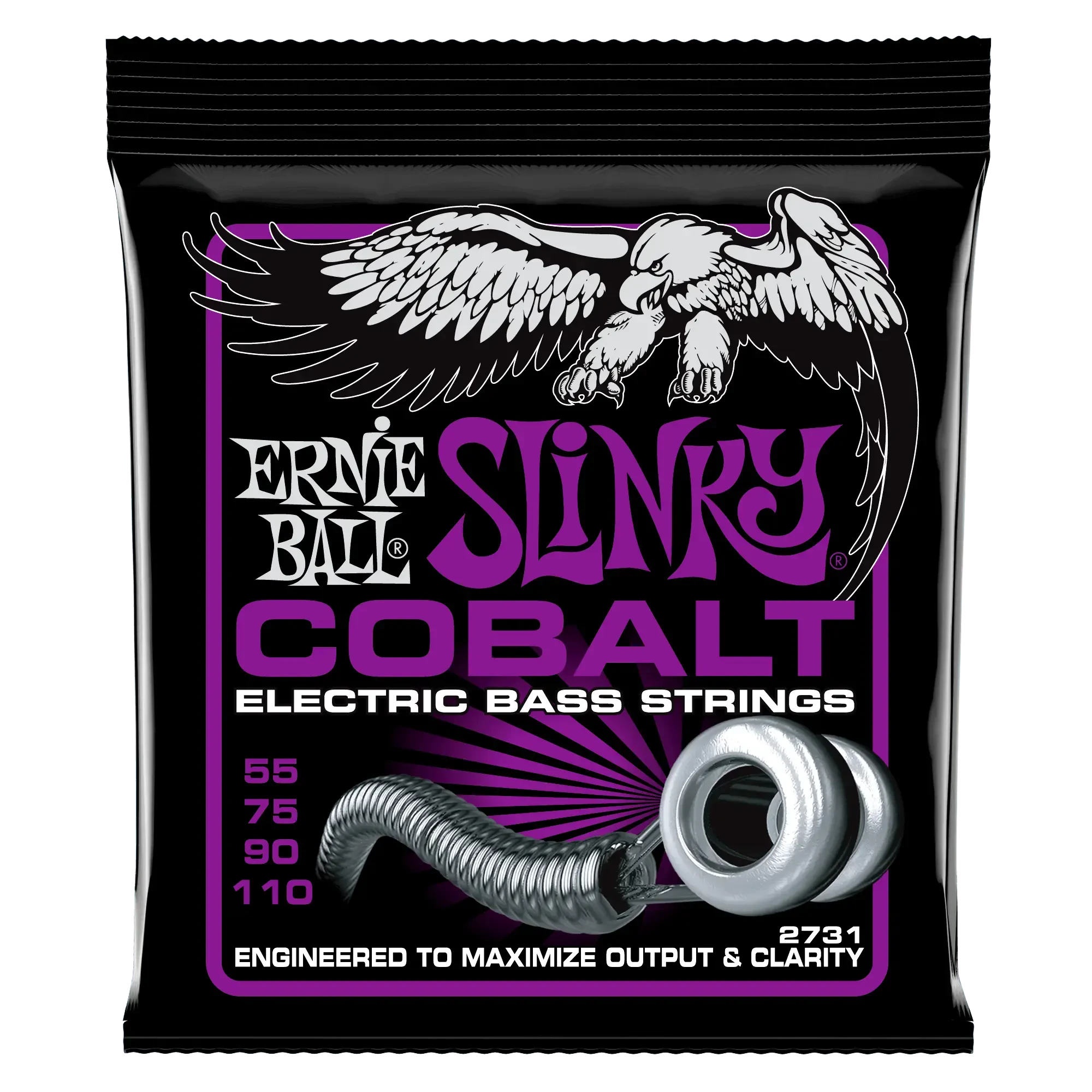 Струны для бас-гитары Ernie Ball 2731 55-110