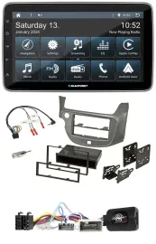 Blaupunkt USB DAB SD Lenkrad Bluetooth Autoradio für Honda Jazz ab 2014 silber