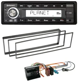 Continental USB 1DIN AUX DAB MP3 Autoradio für Peugeot 307, 1007 (2001-2009)