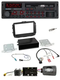 Blaupunkt SD Lenkrad USB Bluetooth DAB Autoradio für Alfa Giulietta 940 Facelift