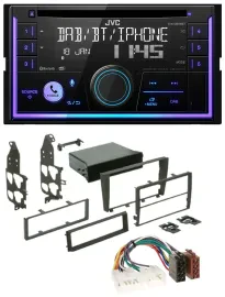 JVC MP3 USB 2DIN DAB Bluetooth CD Autoradio für Lexus IS 300 (2001-2005)