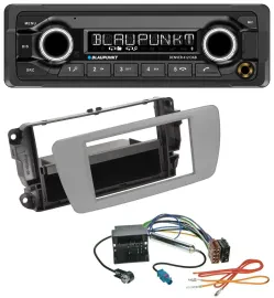 Blaupunkt Bluetooth DAB MP3 USB Autoradio für Seat Ibiza (ab 08) - dublingrau