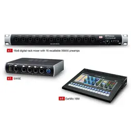 PreSonus StudioLive 16 Mobile Stage Mix and Monitor Package