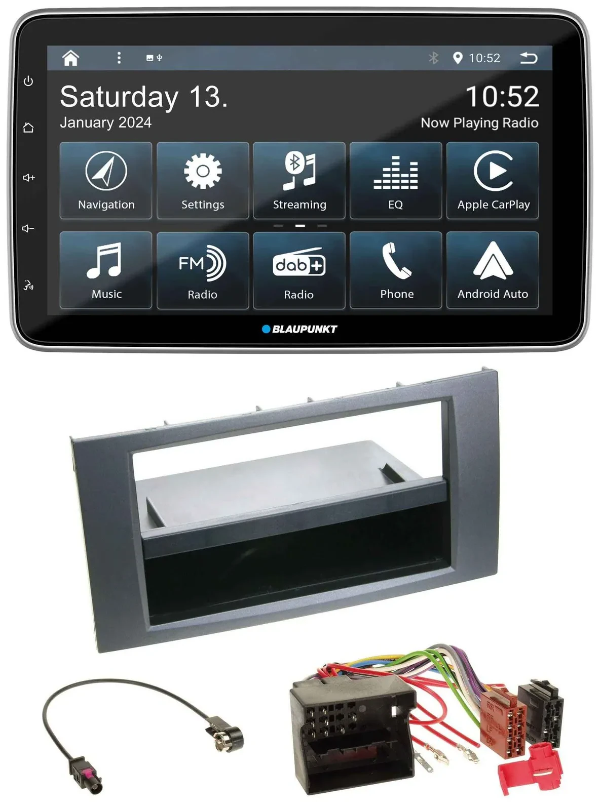 Blaupunkt USB DAB SD MP3 Bluetooth Autoradio für Ford Focus C-Max Galaxy S-Max 0