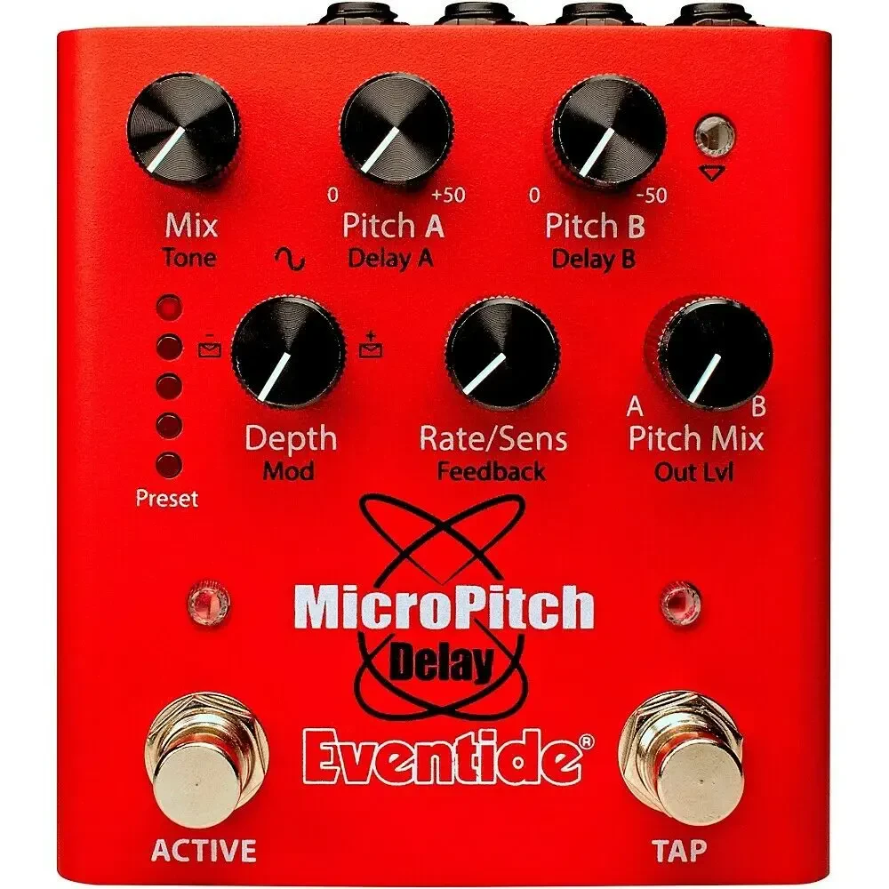 Педаль эффектов для электрогитары Eventide MicroPitch Delay Effects Pedal Red
