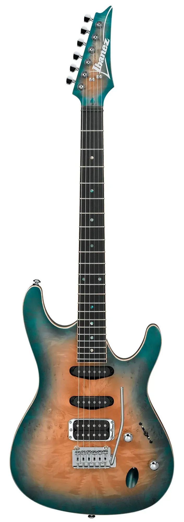Электрогитара Ibanez SA460MBW Sunset Blue Burst