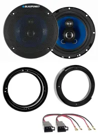 Blaupunkt 250Watt 3-Wege 16,5cm Lautsprecher für VW Fox Lupo Polo Fronttür Auto