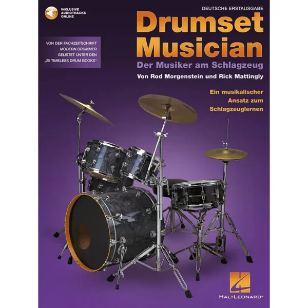 Учебное пособие De Haske Drumset Musician Der Musiker am Schlagzeug Schulwerk für Schlagzeug