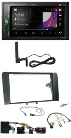Pioneer MP3 DAB Lenkrad 2DIN Bluetooth Autoradio für Audi A3 8P 03-12 Bose Aktiv