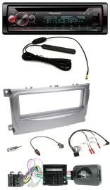 Автомагнитола для Ford S-Max/Mondeo 2007- Pioneer USB, DAB, Bluetooth, CD, CAN-Bus, поддержка кнопок на руле