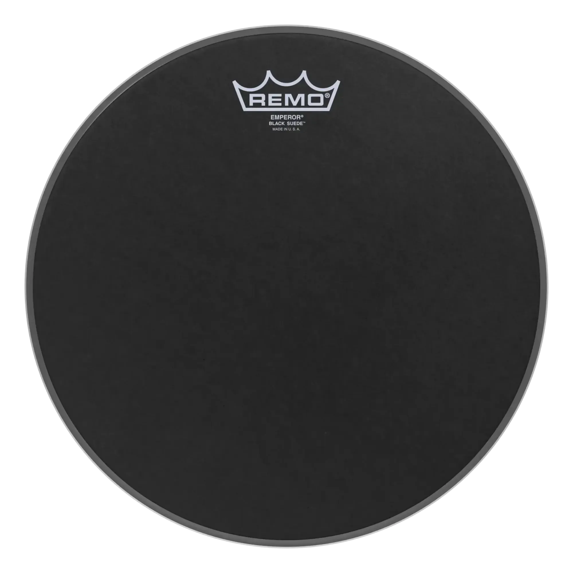 Пластик для барабана Remo 12" Emperor Black Suede