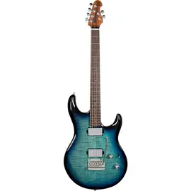 Электрогитара Ernie Ball Music Man Luke 4 HH Maple Top Electric Guitar Blue Dream