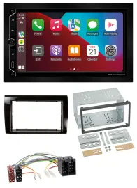 Автомагнитола ESX 2DIN DAB USB MP3 Bluetooth для Fiat Bravo (с 2007)