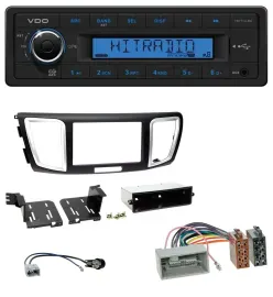 Автомагнитола для Honda Accord VDO 1DIN, USB, AUX, MP3