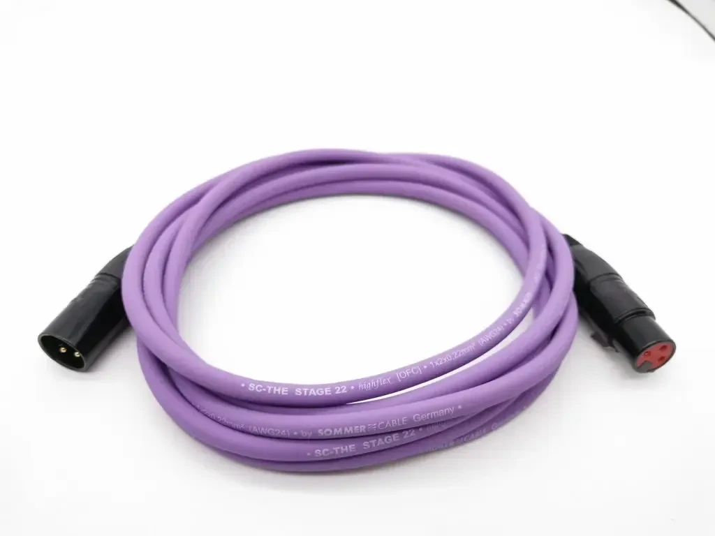 Микрофонный кабель ZZcable E1-XLR-M-F-0100-7 1м