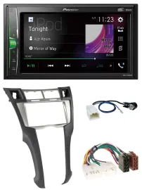 Pioneer 2DIN MP3 DAB USB Bluetooth Autoradio für Toyota Yaris (2007-2011)