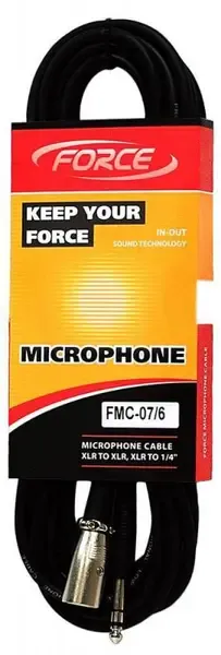 Микрофонный кабель FORCE FMC-07/6 6м