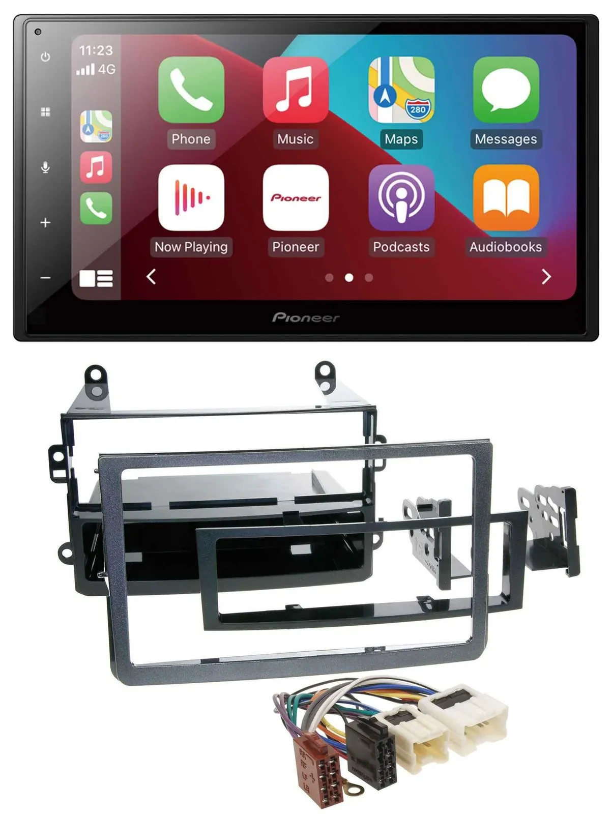 Pioneer USB MP3 DAB 2DIN Bluetooth Autoradio für Nissan 350Z Coupe Roadster 05-0