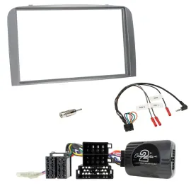 Einbauset Lenkradadapter Doppel DIN Autoradio für Alfa Romeo 147 GT 2007-2010 si