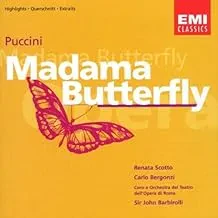 RENATA SCOTTO / CARLO BERGONZI - Puccini: Madame Butterly (CD)