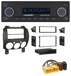 Blaupunkt DAB USB Bluetooth MP3 Autoradio für Mazda 2 (ab 2007)