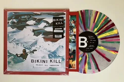 Виниловая пластинка Bikini Kill - Reject All American [New Vinyl LP] Colored Vinyl, Anniversary Ed,