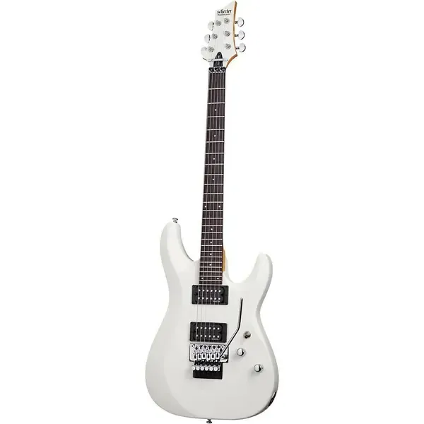 Электрогитара Schecter C-6 Deluxe Floyd Rose Satin White