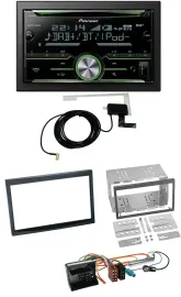 Pioneer CD USB MP3 Bluetooth 2DIN DAB Autoradio für Peugeot 207 307 Expert Partn