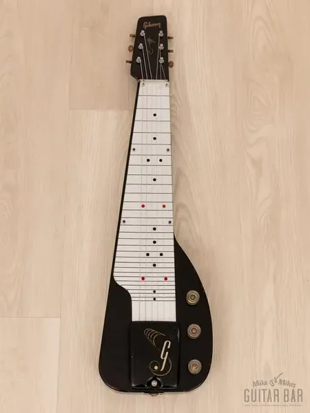 Слайд-гитара Gibson Century BR-2 6-String Lap Steel Ebony USA 1940s w/Case