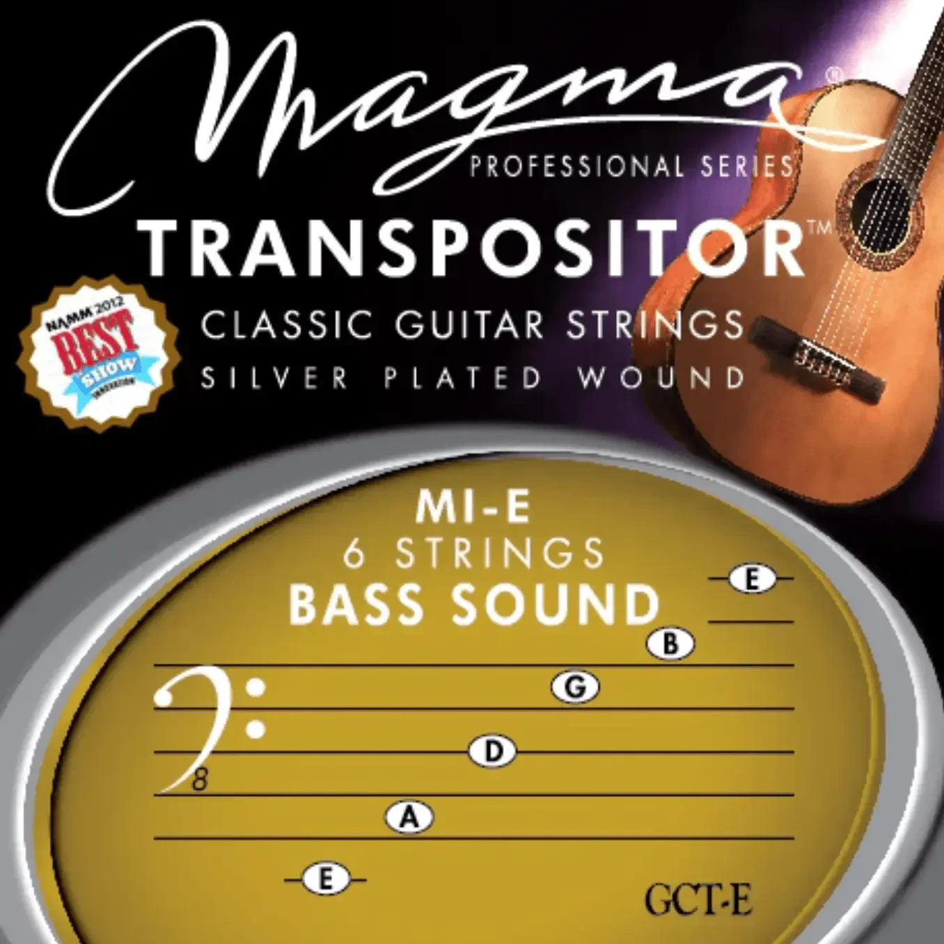 Струны для классической гитары Magma Strings GCT-E