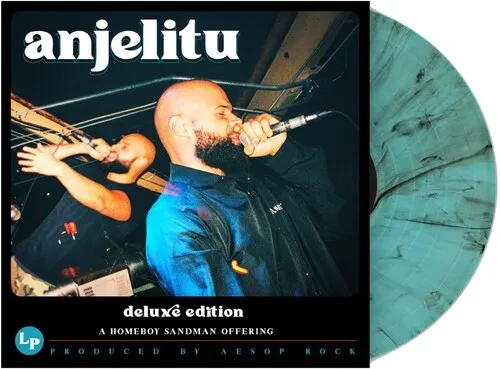 Виниловая пластинка Homeboy Sandman - Anjelitu [New Vinyl LP] Blue, Colored Vinyl, Deluxe Ed